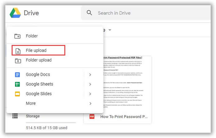 can i password protect a folder in google drive