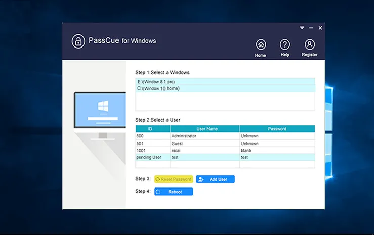 passcue for windows